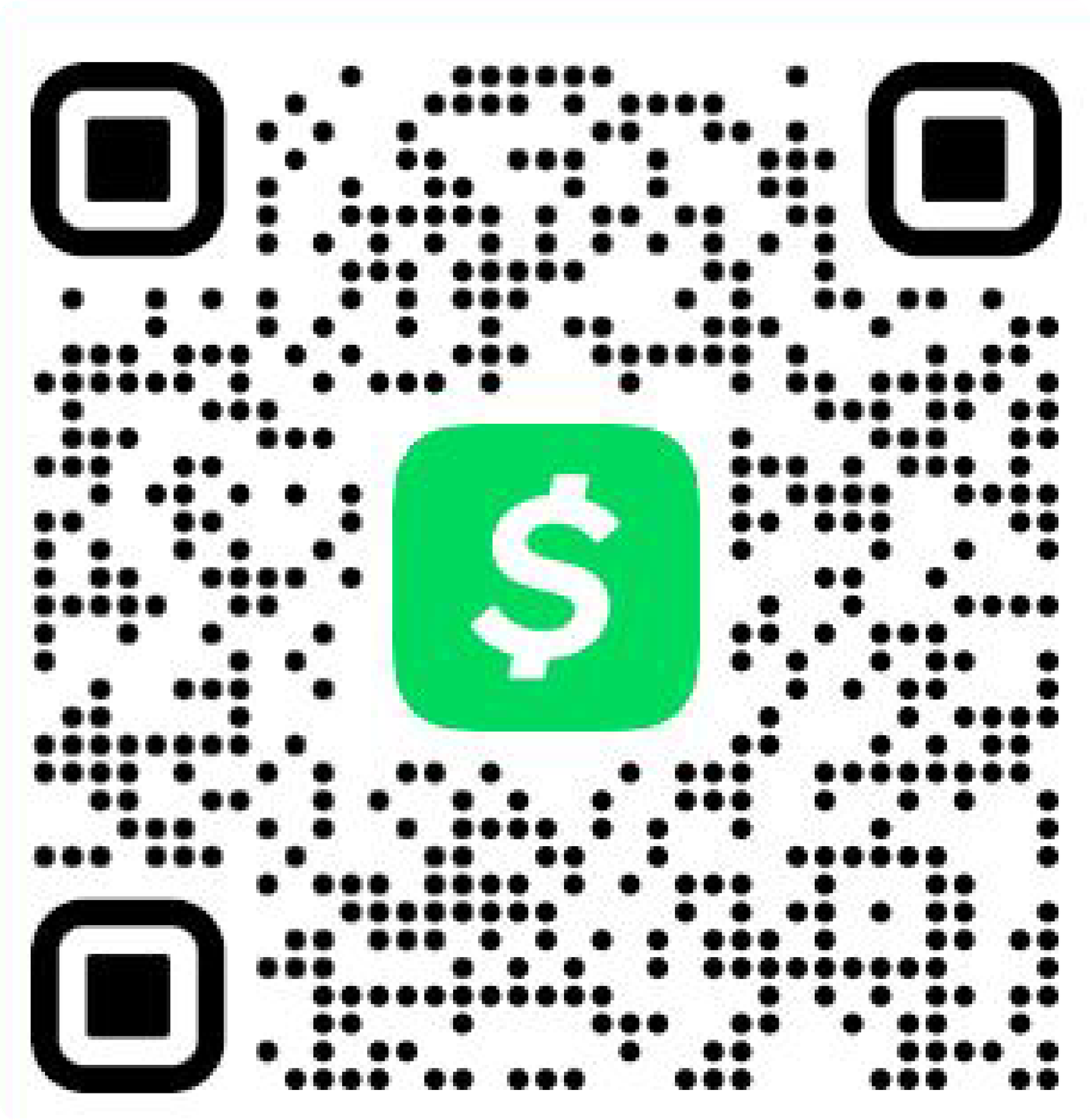 Cash App QR code
